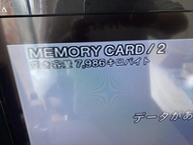24-MC-31　プレイステーション2　メモリーカード　純正　ブラック　データクリア端子研摩動作品_画像2
