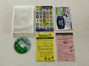 24-GC-02　ニンテンドーゲームキューブ　どうぶつの森＋　動作品　GC　☆スリーブ欠品