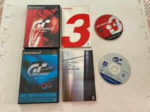 24-PS2-264　プレイステーション2　グランツーリスモ3 A-spec, グランツーリスモ コンセプト 2001 TOKYO　動作品　PS2　プレステ2