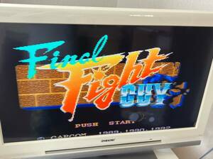 24-SFC-67　スーパーファミコン　ファイナルファイト ガイ Final Fight GUY　動作品　SFC　スーファミ