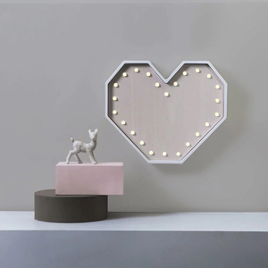 Jeantopia LED Sign Light Heart LEDサインライト ハート 壁掛けライト オブジェ インテリア ライト 照明 Jean Cultural & Creative