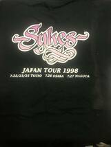 【コンサートグッズ】【Tシャツ】　Sykes(John Sykes) JAPAN TOUR 1998【未着用】_画像4