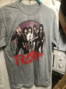 【コンサートグッズ】【Tシャツ】　RATT INVASION OF YOUR PRIVACY TOUR'85・'86 IN JAPAN【未着用】