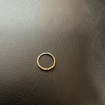 リング 指輪 K18 ゴールド ダイヤ　ハート_画像3