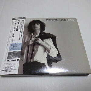 初回限定/2CD/デジパック「パティ・スミス / ホーセス (レガシー・エディション)」Patti Smith/Horses/2005デジタルリマスター/BVCM-34043