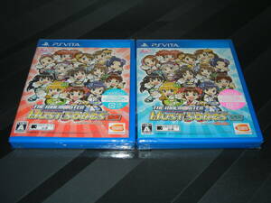  new goods unopened PS Vita The Idol Master Must songs red record & blue record 