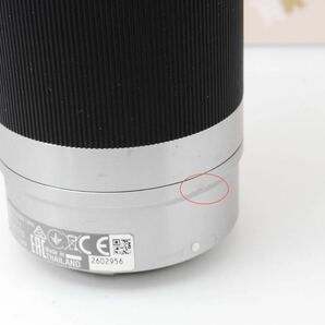 SONY ソニー E 55-210mm 4.5-6.3 OSS★ミラーレス一眼レフカメラ用望遠レンズ★シルバーの画像8