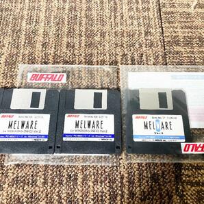 中古★BUFFALO バッファロー MELWARE for WINDOWS（NEC）Ver.2 PC-9800シリーズ OS Windows 3.1/95 メルコ MELCO【BUFFALO MELWARE】DDK4の画像1