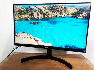 * used *LG monitor liquid crystal display 21.5 type full HD 3 side frame less IPS PC peripherals [22MK600M]DEUP