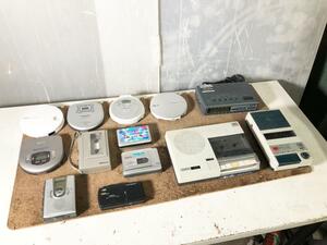 * junk treatment goods used * set sale 13 pcs * cassette player /CD player / cassette recorder *SONY other [ audio equipment set sale ]DEVG