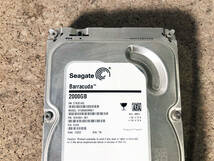 ★中古★Seagate ☆ 2TB HDD ハードディスク 念のためジャンク扱い品 【ST2000DM001】DCVM_画像2