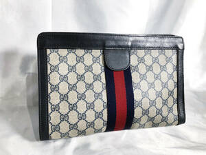 ◎★ 中古★GUCCI/グッチ　シェリーライン　GGスプリーム　セカンドバック　【ブランド/バック】DDOV