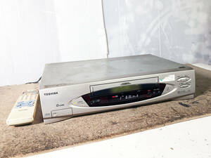 ◎★ 中古★TOSHIBA 東芝　VHS ビデオデッキ　A-F9　リモコン付　東芝カセットVTR【A-F9】DF10