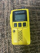 ★ 中古★KENWOOD/ケンウッド 特定小電力 トランシーバー DEMITOSS デミトス【UBZ-EA20R】DEOU_画像1