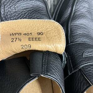 N435 メンズ 革靴 ローファー ブラック pedaia AIRCYCLE marelli レザー シューズ ジャンク品 中古 訳ありの画像5