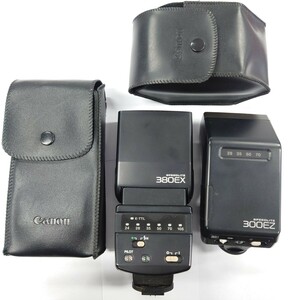 I1009 カメラ ストロボ まとめ Canon SPEEDLITE 300EZ 380EX キヤノン フラッシュ 照明 中古 ジャンク品 訳あり