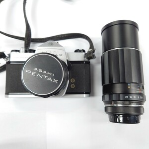 I1012 カメラ レンズ まとめ ASAHI PENTAX SP Super-Takumar 1:1.8/55 Super-Multi-Coated TAKUMAR 1:4/200 中古 ジャンク品 訳あり