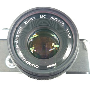 I1019 フィルムカメラ OLYMPUS OM-2 OM-SYSTEM ZUIKO MC AUTO-S 1:1.8 f=50mm FOCUSING SCREEN オリンパス 中古 ジャンク品 訳ありの画像9