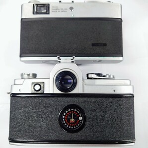 I1026 フィルムカメラ まとめ Canon Canonet QL17 LENS SE 45mm 1:1.7 MINOLTA SR-7 PF 1:1.4 f=58mm キャノン 中古 ジャンク品訳ありの画像3