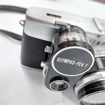 I1064 フィルムカメラ OLYMPUS PEN-F F.ZUIKO Auto-S 1:1.8 f=38mm オリンパス カメラ 中古 ジャンク品 訳あり_画像8