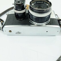 I1064 フィルムカメラ OLYMPUS PEN-F F.ZUIKO Auto-S 1:1.8 f=38mm オリンパス カメラ 中古 ジャンク品 訳あり_画像6