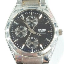 I1070 腕時計 CASIO QUARTZ MTP-1191 カシオ クオーツ 中古ジャンク品 訳あり_画像3