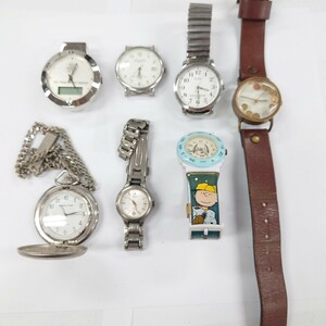 I1091 clock summarize SEIKO ALBA dedeB-06L-263 Johnny Blues QUARTZ THE TOKUGAWA ART MUSEUM Boston Club wristwatch used junk with translation 