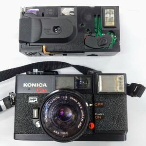 I1155 カメラ まとめ KONICA C35 KONICA NEXANON 38mm F2.8 Kodak 35mm f/11 コニカ フィルムカメラ 中古 ジャンク品 訳あり