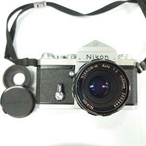 I1186 フィルムカメラ Nikon F NIKKOR-H Auto 1:2 f=50mm ニコン 中古 ジャンク品 訳あり