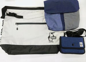 I976 バッグ 鞄 カバン まとめ ショルダー ポーチ CHUMS Easy-Go Roll Top Shoulder Mini Pouch Sweat CAMPER チャムス ジャンク品 中古