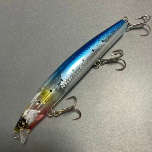 【中古品 状態良】 シマノ ヒラメミノー SR 130S フラッシュブースト SHIMANO HIRAME MINNOW SR 130S 新品高強度防錆フック交換済 #8328