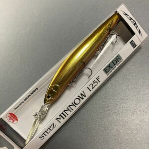 【新品 未使用】 ダイワ スティーズミノー DAIWA STEEZ MINNOW 125F EX DR シャンパンクロキン