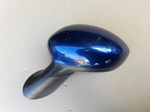 **09 Fiat 500 31214 left door mirror ASSY( product number :07354521820 / color number :599A= New Orleans blue metallic )*