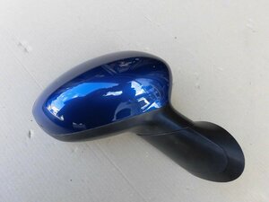 **09 Fiat 500 31214 right door mirror ASSY( product number :07354521770 / color number :599A= New Orleans blue metallic )*