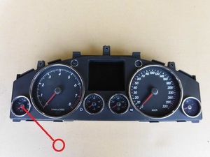 *'06 VW Touareg V8 Storz 7LAXQA meter inside oil temperature gauge motor ( product number :8435353 / meter ASSY product number :7L6 920 881 R)*