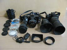 ●ペンタックス　MZ-3　ミノルタα7000　フィルムカメラ　その他レンズなど　ジャンク品_画像1