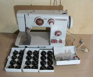  Showa Retro li car sewing machine mighty metal body RZ-777S (miqhty) pictured thing only 