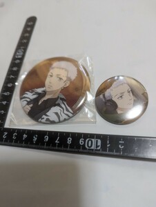  Tokyo li Ben ja-z can badge nylon unopened used unused used 2 piece set three tsu.