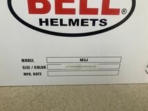 BELL HELMETS Lサイズ M3J LEGEND 未使用品　　ベルヘルメット レジェンド フルフェイス アライ ショウエイ 2017年モデル 限定品 当時物 _画像6