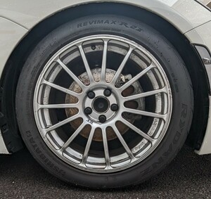 ADVAN RACING RT 17×7.5J 100×5H　シバタイヤ 200S 225/45/ZR17【YOKOHAMA】