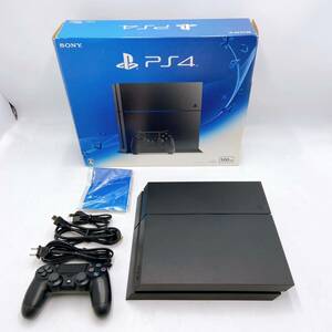 1円〜 PS4 本体 箱 セット 500GB ブラック SONY PlayStation4 CUH-1200A 動作確認済 プレステ4 