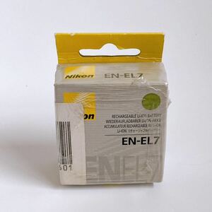 未使用品 Nikon EN-EL7 Li-ionリチャージャブルバッテリー a