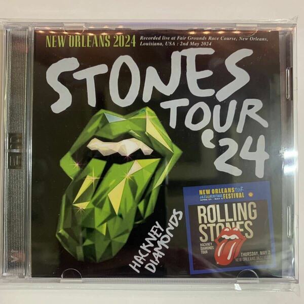 THE ROLLING STONES / NEW ORLEANS 2024(2CD) ツアー2日目も入荷してまいりました！ニューオリンズでのフェスに登場です♪