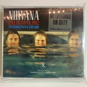 NIRVANA : LIVE IN JAPAN 1992 COMPLETE SET EMPRESS VALLEY ORIGINAL! プレス盤！スタンダードなジュエルケースバージョン