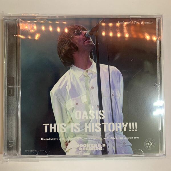 OASIS / THIS IS HISTORY!!! (3CD) 伝説の1996年ネブワース2デイズ！完璧サウンドボード完全収録だぜ！オープニングのSWAMP SONGも収録！