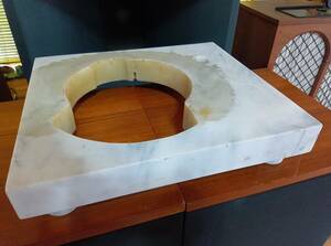 # Homemade / plinth for DP-3000,DP-75,DP-80 # marble W:508mm,D:448mm,H:108mm,Weight:27kg