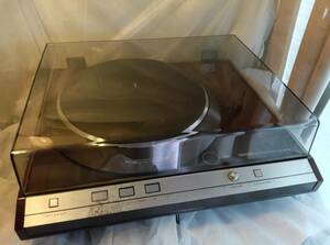 # DENON / DP-70M # two -ply structure platter (DP-75,DP-80 interchangeable ) quarts lock installing Direct Drive type turntable arm less rotation operation OK