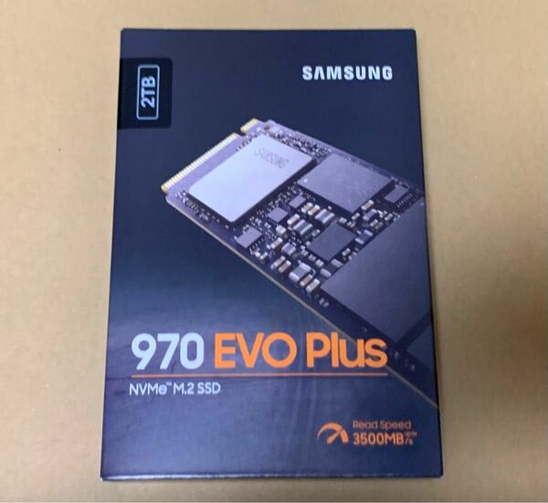未使用 サムスン(Samsung) 970 EVO Plus 2TB NVMe M.2 SSD PCIe Gen3