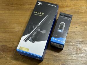 Sennheiser ゼンハイザー MKE 600 / MZH 600 (MKE 600 アクセサリ) ガンマイク XLR