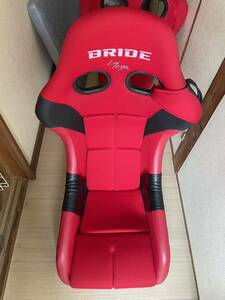  beautiful goods BRIDE ( bride ) full bucket seat [ZETAⅣ] red FRP made silver shell HA1BMF Gita 4 IV extra attaching 